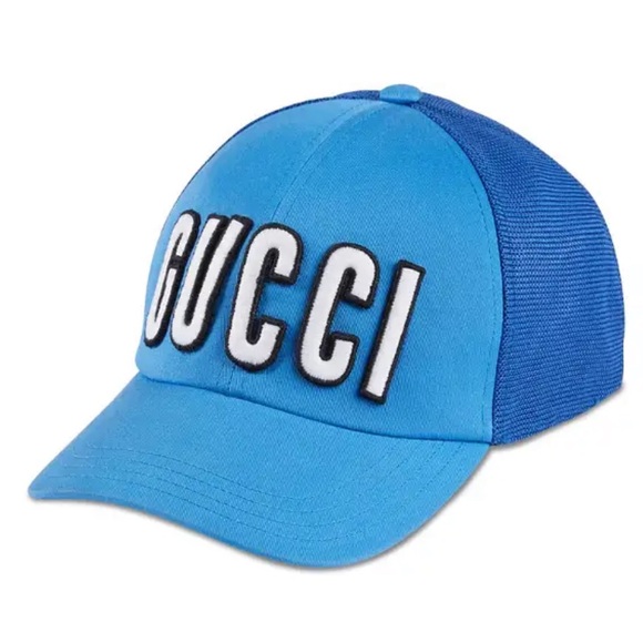 Gucci Other - Gucci unisex embroidered GG “Gucci” logo monogram baseball cap hat NEW